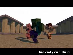 [Minecraft 3D] Dance Animation